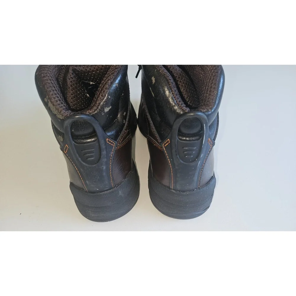 Wolverine Merlin Composite Toe Work Boots Mens 10.5 Brown Waterproof Safety